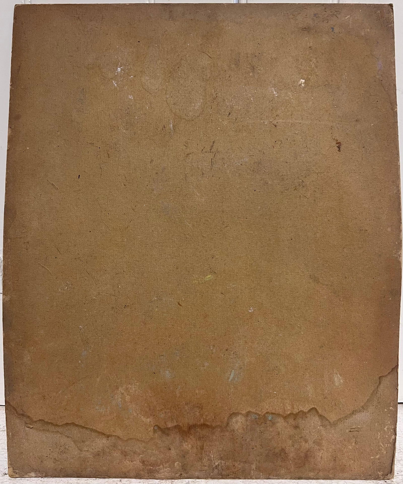 1930's French Signed Oil Painting Head & Shoulders Portrait Young Lady 1930's - 3