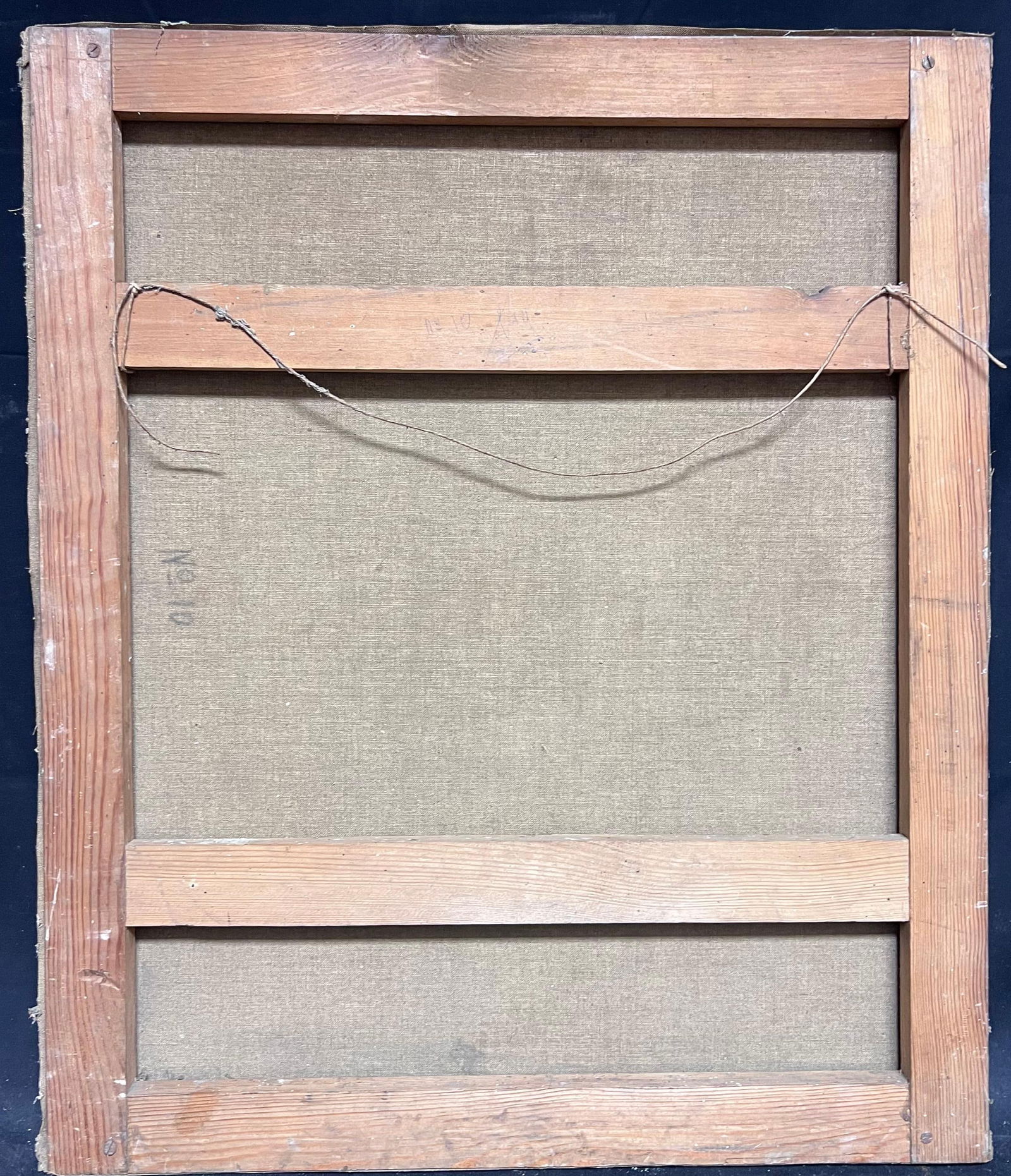 1940's French Post-Impressionist Oil Painting Beautiful Bunch of Flowers 1940's - 10