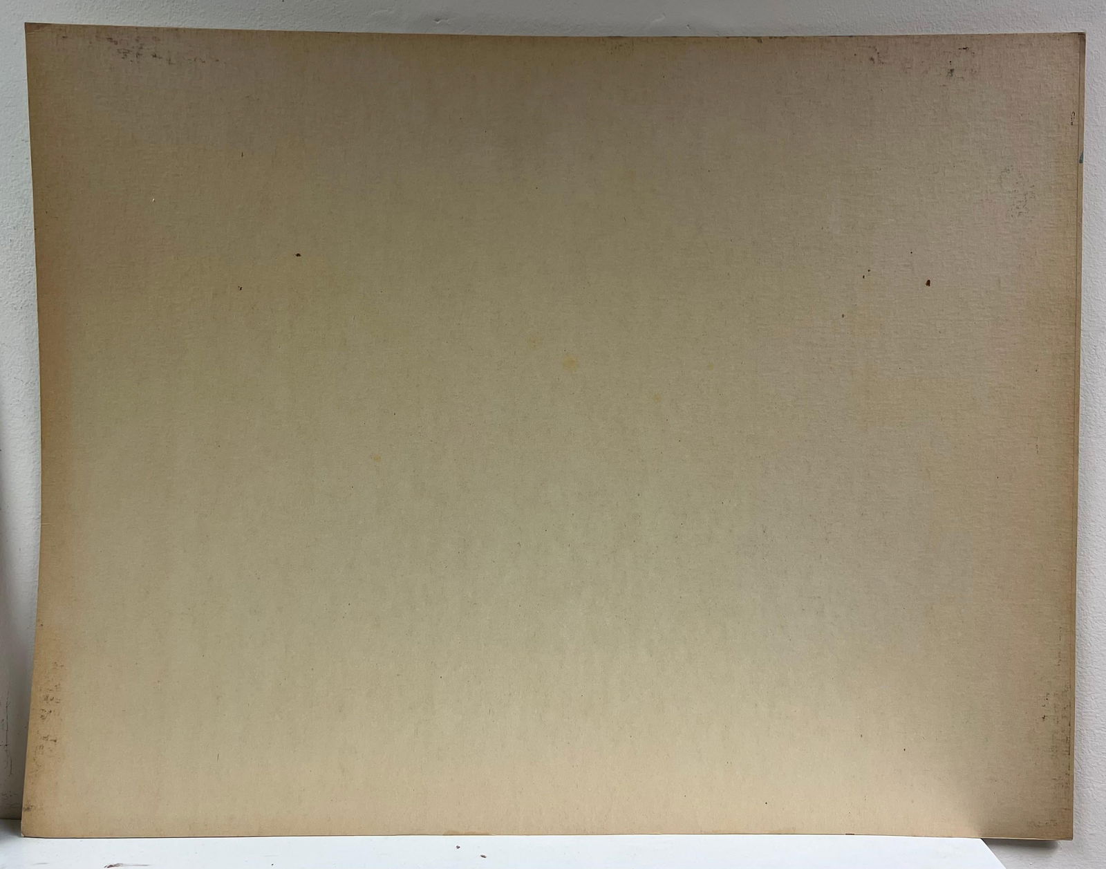 1950's Blue Roof Rustic Village Scene with a Central Church Countryside 1950's - 9