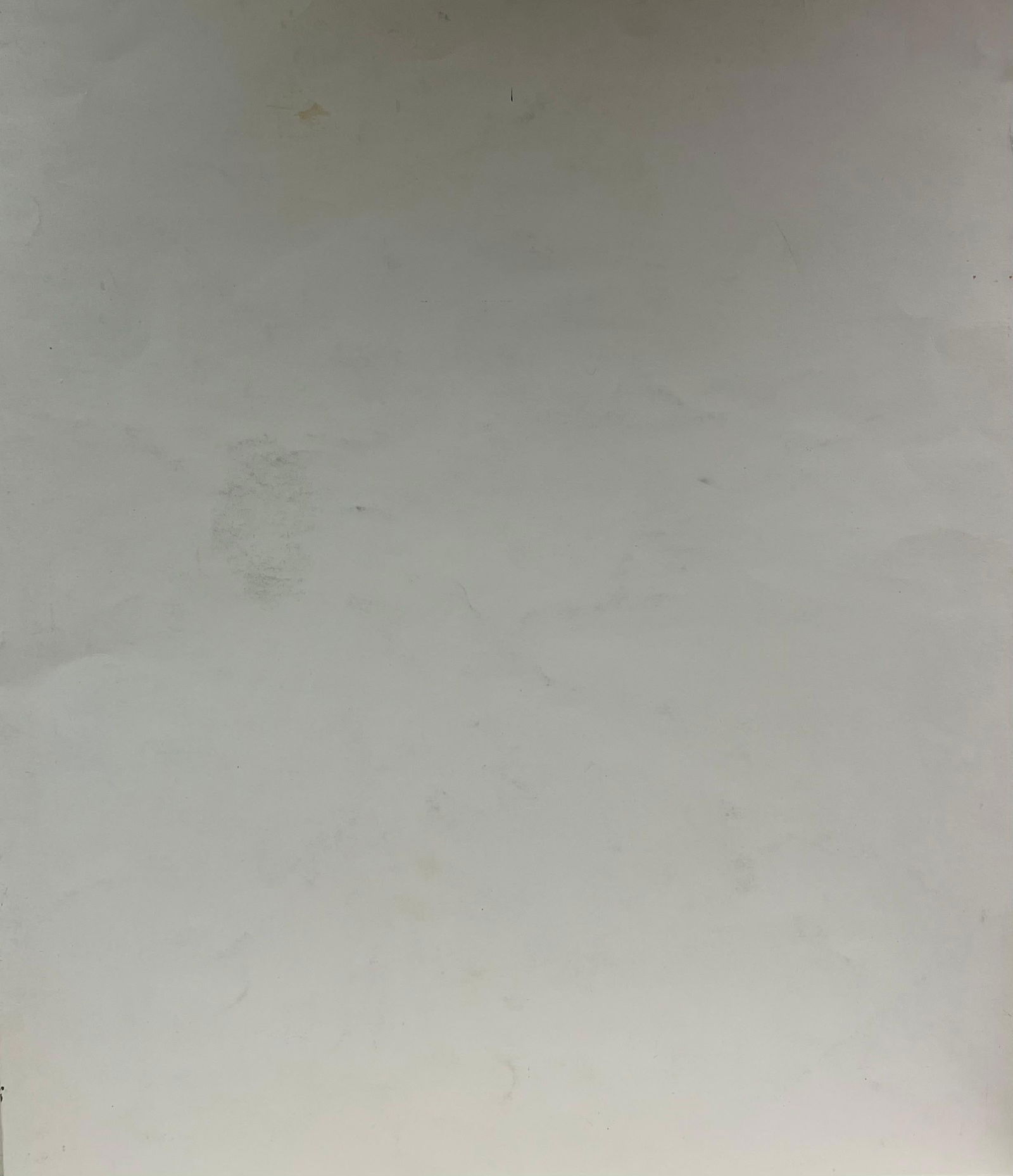 1950's Bright Green and Blue Landscape of Hills and Fields French Oil 1950's - 3