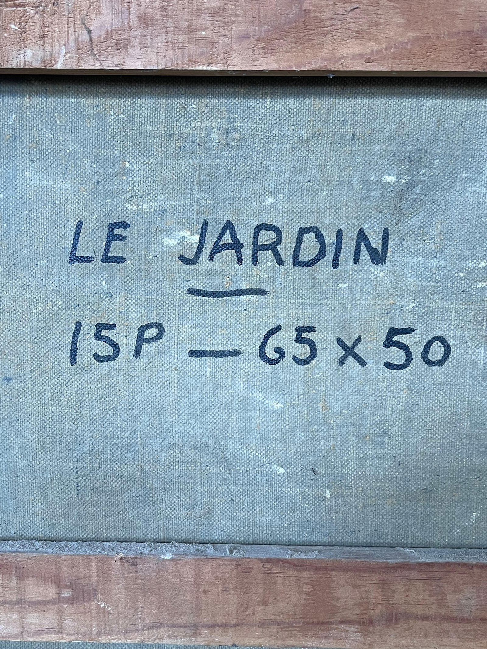 1950's Colorful French Impressionist Flower Garden Archway Signed Impressionist 1950's - 14