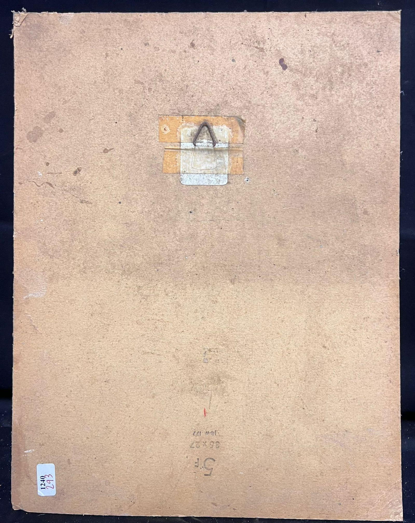 1950's French Bright Village Church Among the Hills Post-Impressionist Oil 1950's - 3