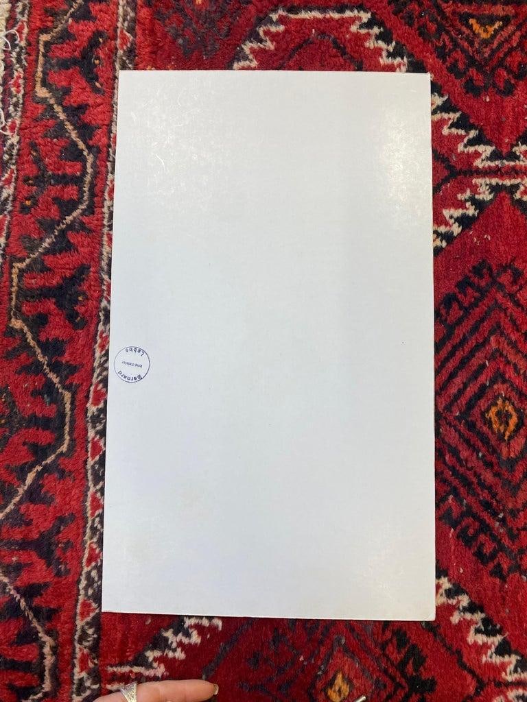 1950's French Modernist / Cubist Painting, Fashionable Lady in Chic Hat 1950 - 3