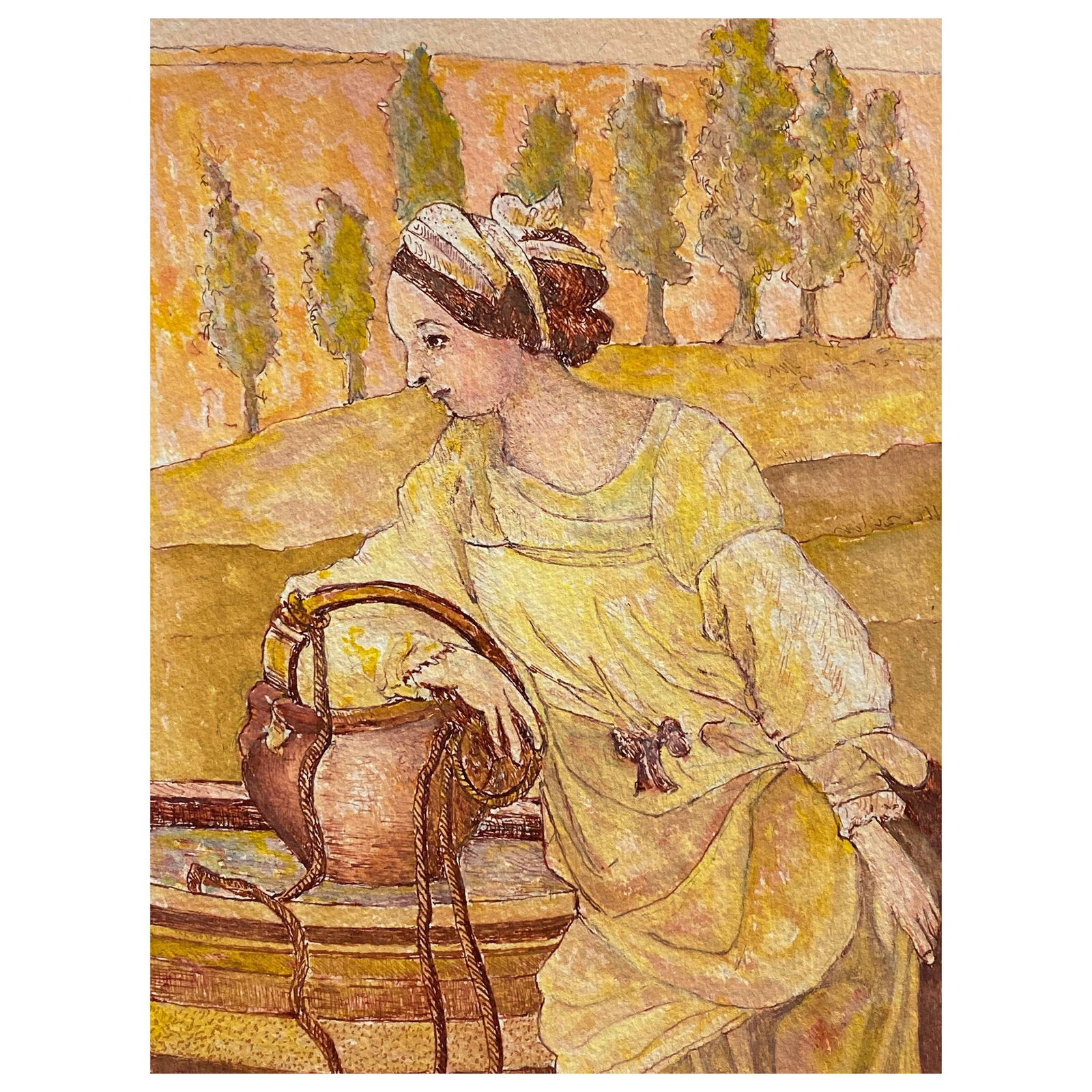 1950's French Modernist Painting Signed 1950s - 8