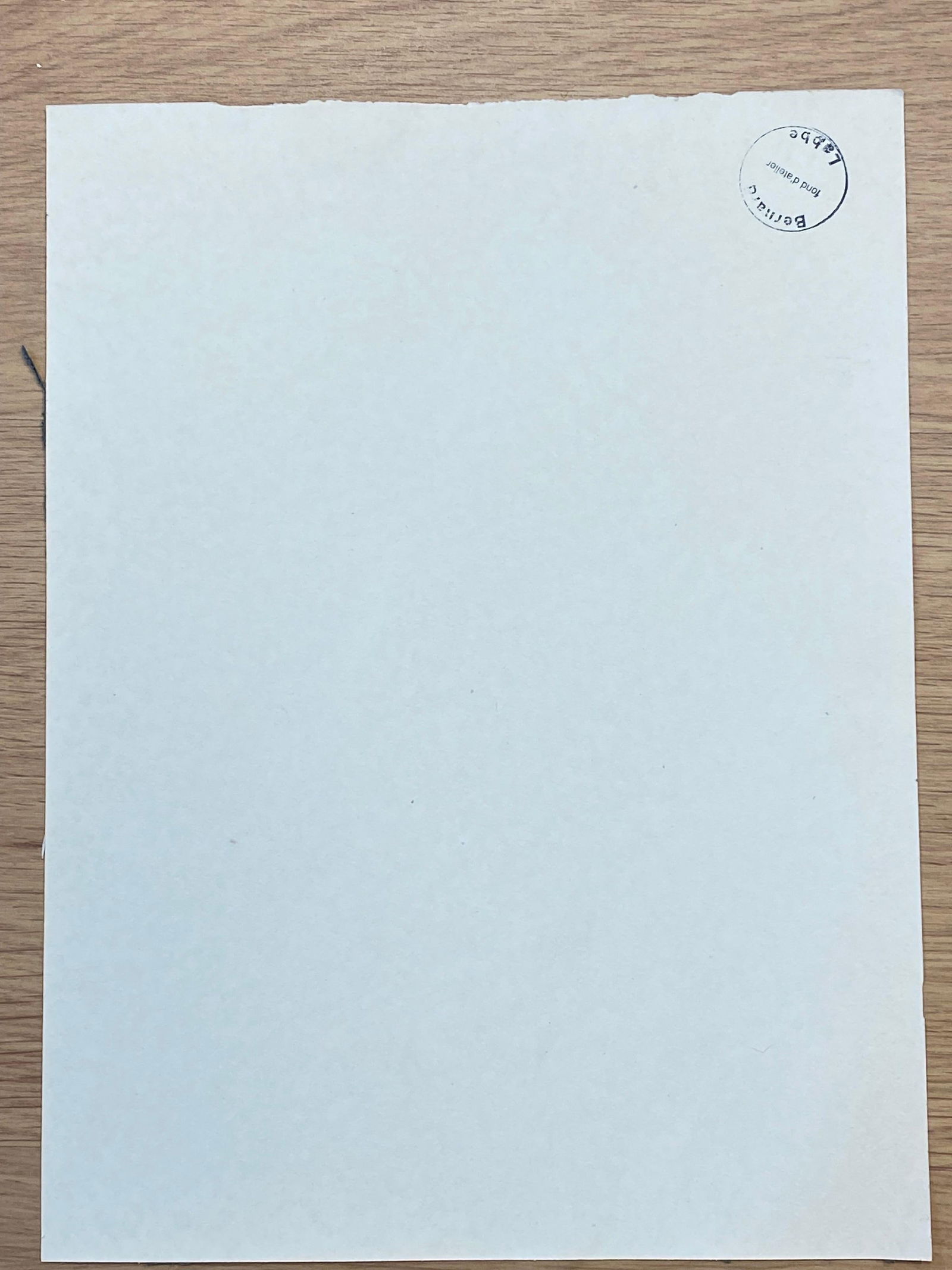 1950's French Modernist/ Cubist Drawing - Portrait Of Lady 1950 - 12