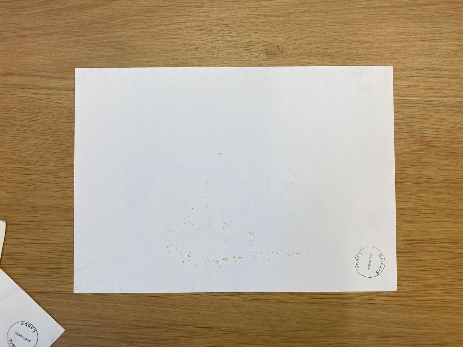 1950's French Modernist/ Cubist Drawing -The Bridge At The Stream 1950 - 18