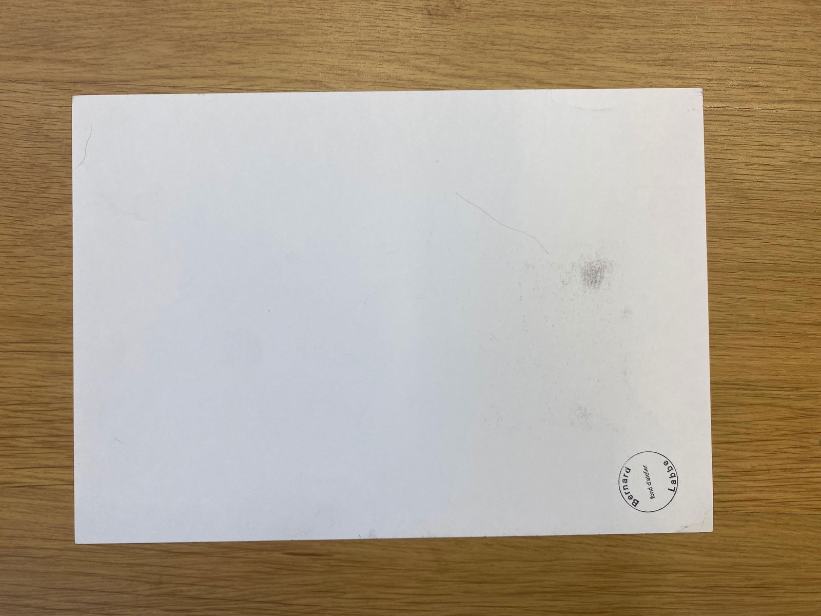 1950's French Modernist/ Cubist Drawing, Large Historic French Building 1950 - 7