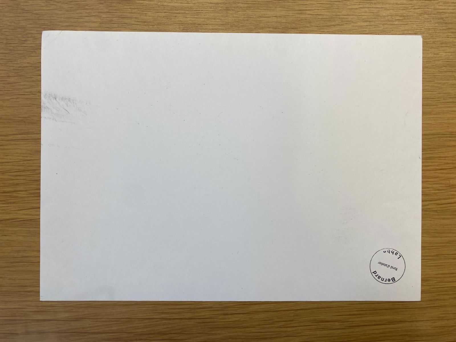 1950's French Modernist/ Cubist Drawing, Two Figures by the Fire Place 1950 - 7