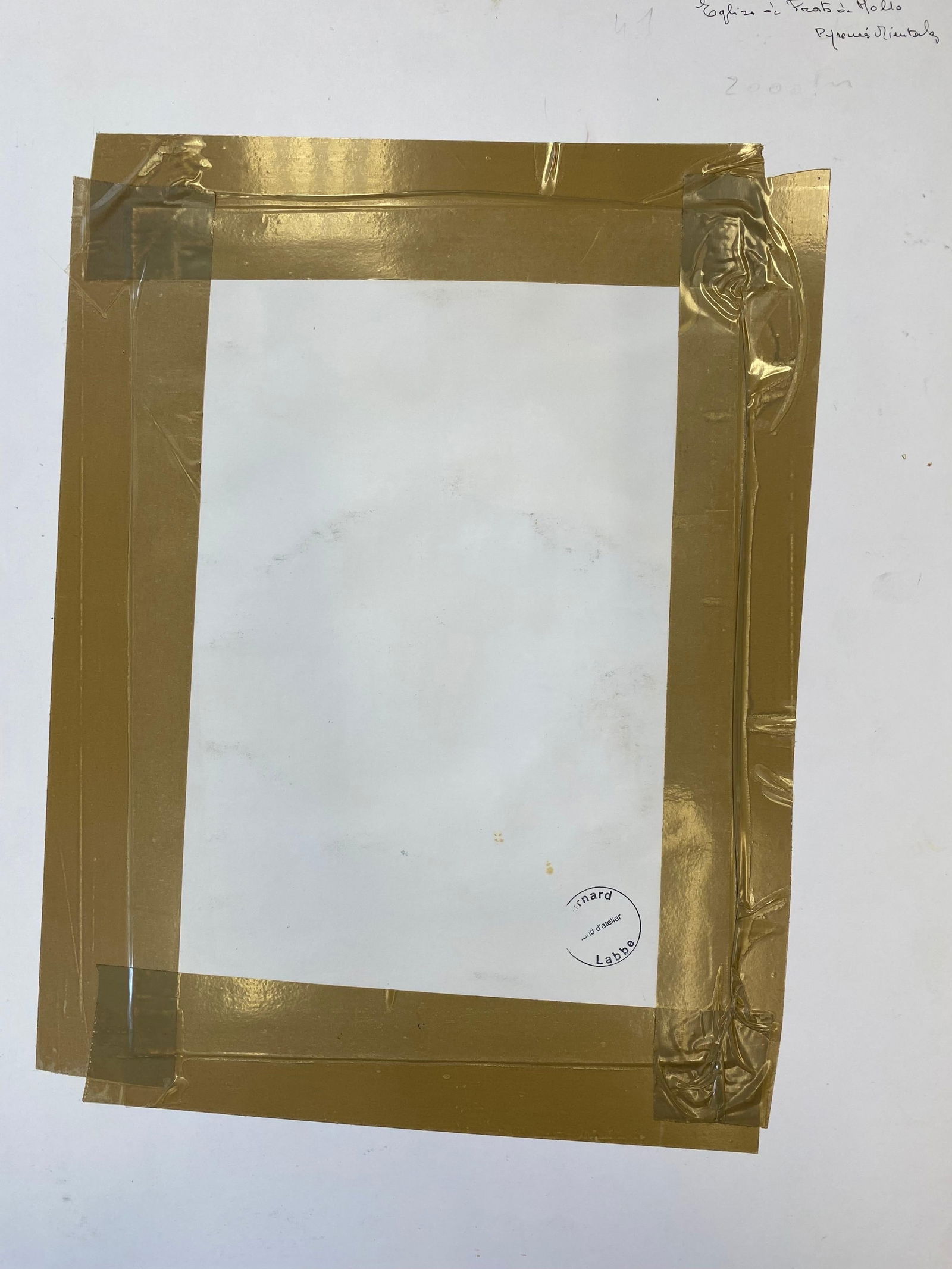 1950's French Modernist/ Cubist Painting Signed - Stunning French Buildings 1950 - 3