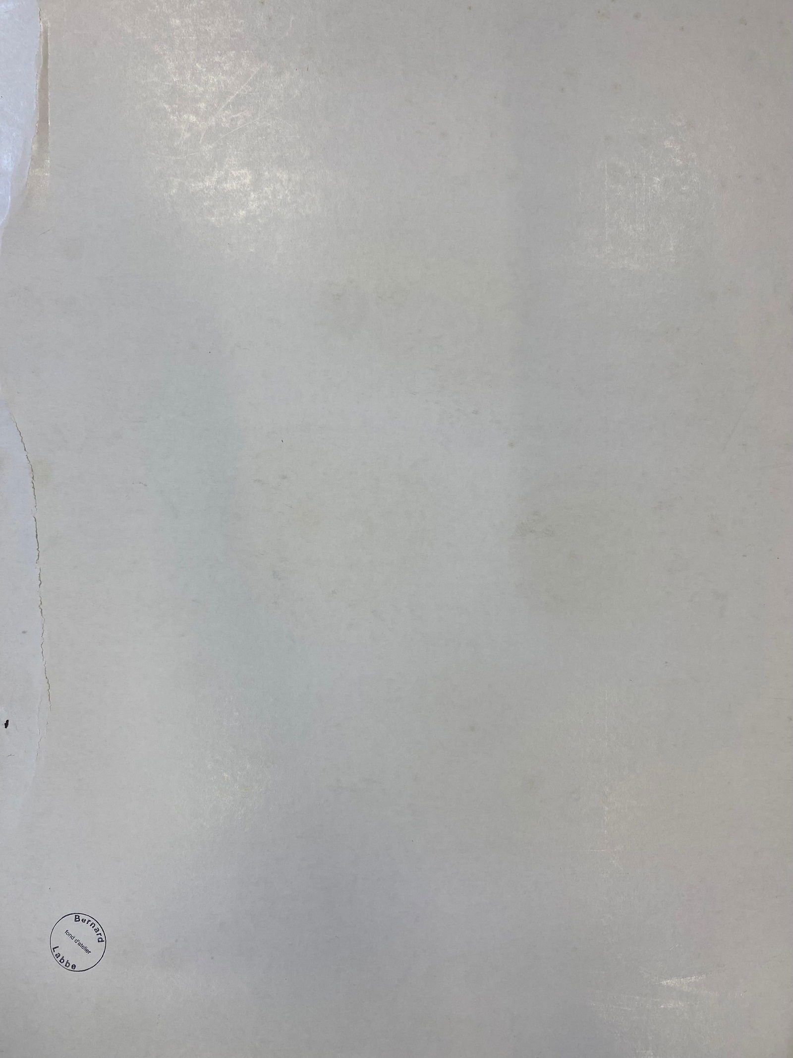 1950's French Modernist/ Cubist Painting Signed - View of French Village 1950 - 3