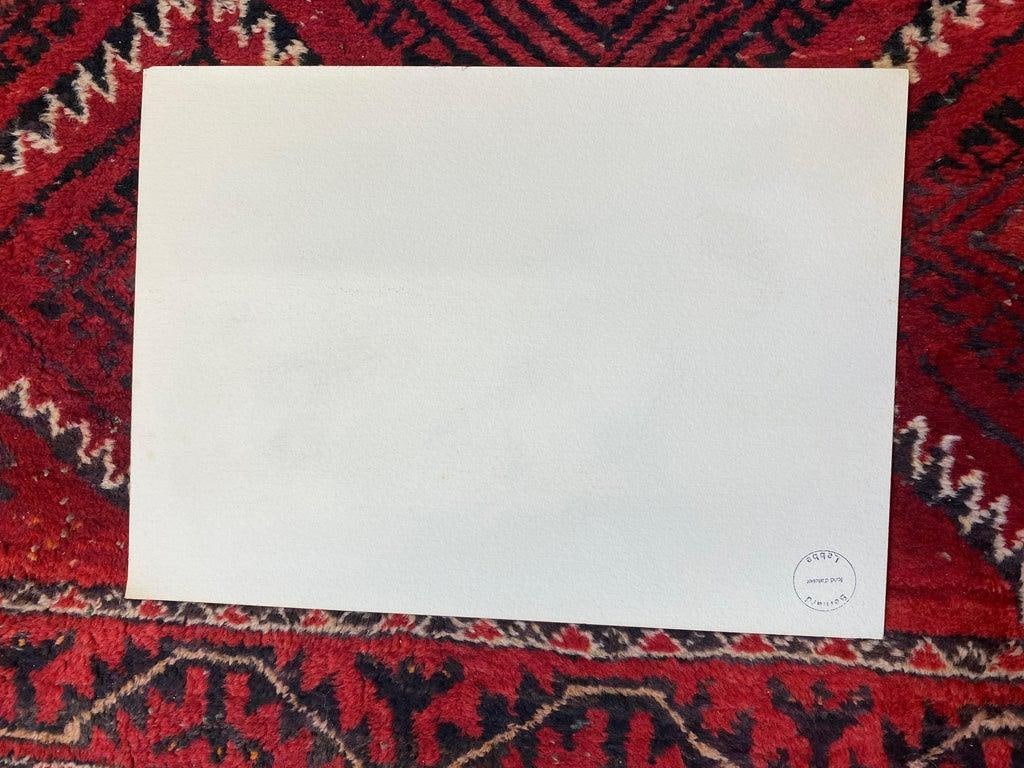 1950's French Modernist/ Cubist Painting Signed, Orange Building Landscape 1950 - 12