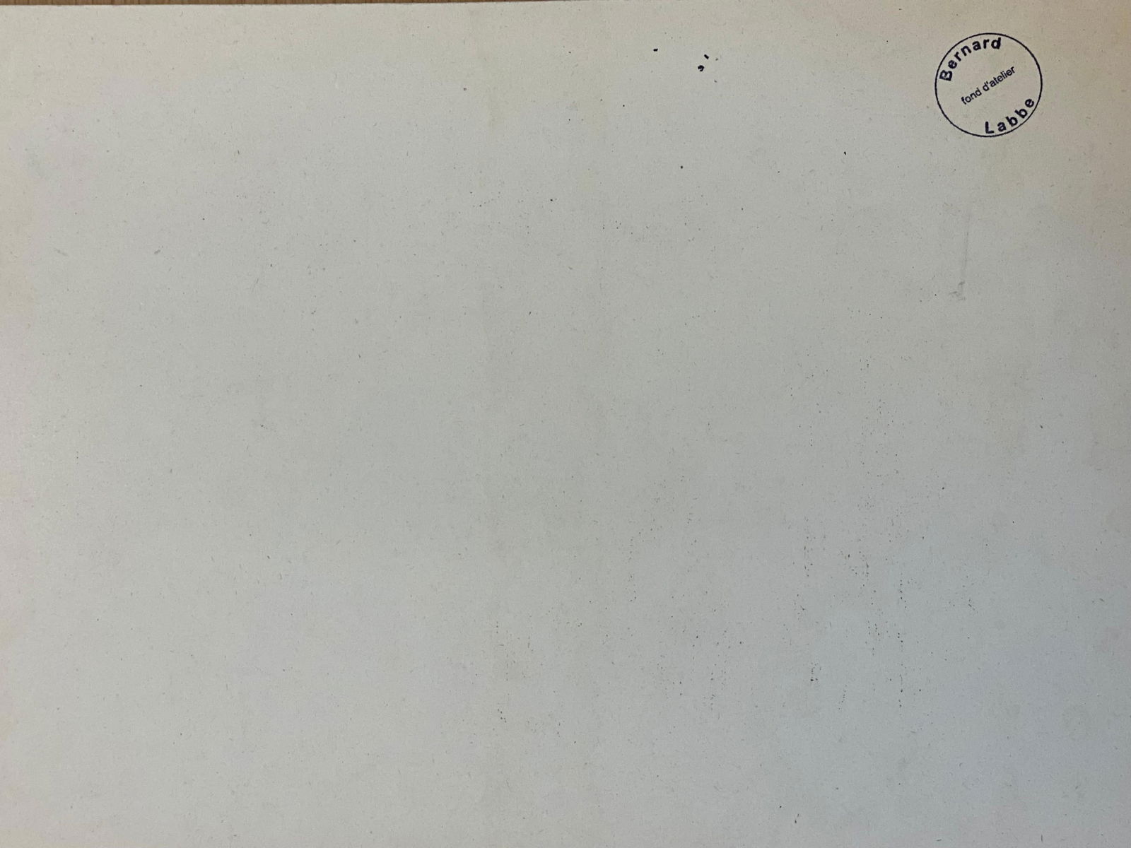 1950's French Modernist/ Cubist Painting, Bearded Man Portrait 1950 - 7