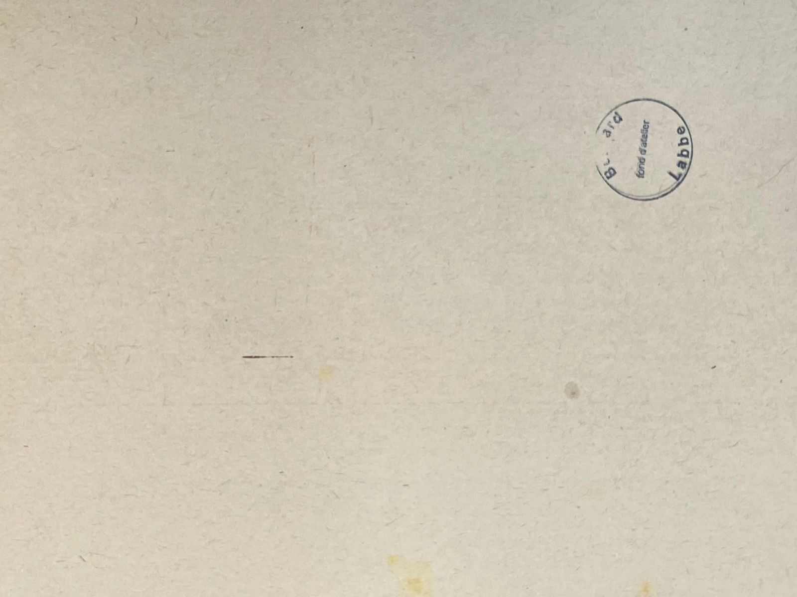 1950's French Modernist/ Cubist Signed Painting - French Landscape Of Houses 1950 - 7