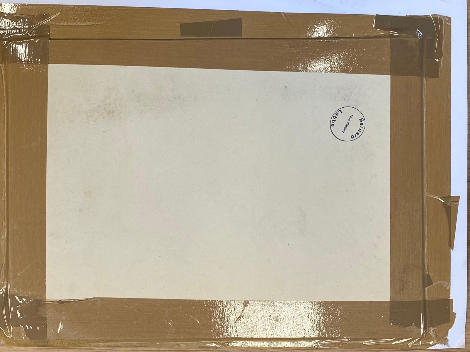 1950's French Modernist/ Cubist Signed Painting, French Landscape by the River 1950 - 8