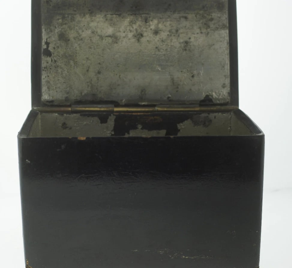 RUSSIAN LACQUER BOX THREE HORSES SLEIGH VINTAGE TROYKA HAND PAINTED UNIQUE - 4