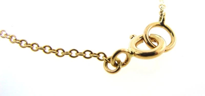 WOW 18k Gold, Ruby & Diamond Rain Drop Necklace - 3