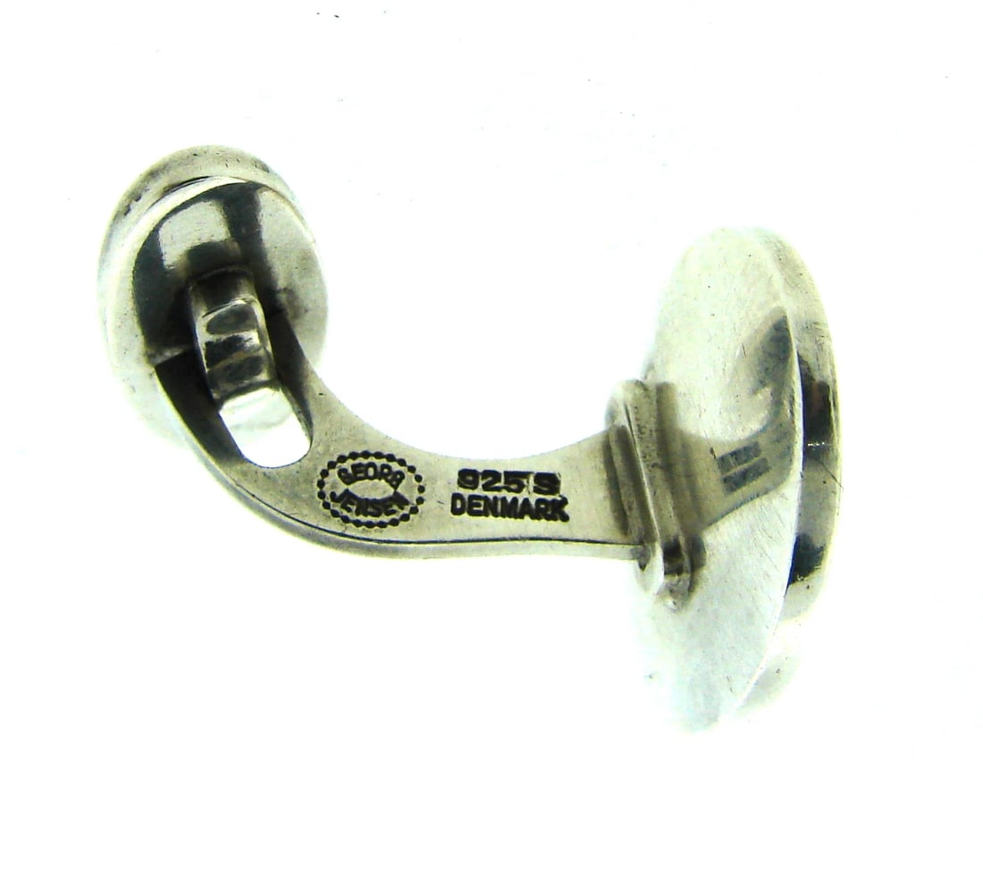 CHIC Jensen Denmark Sterling Silver Cufflinks! - 3