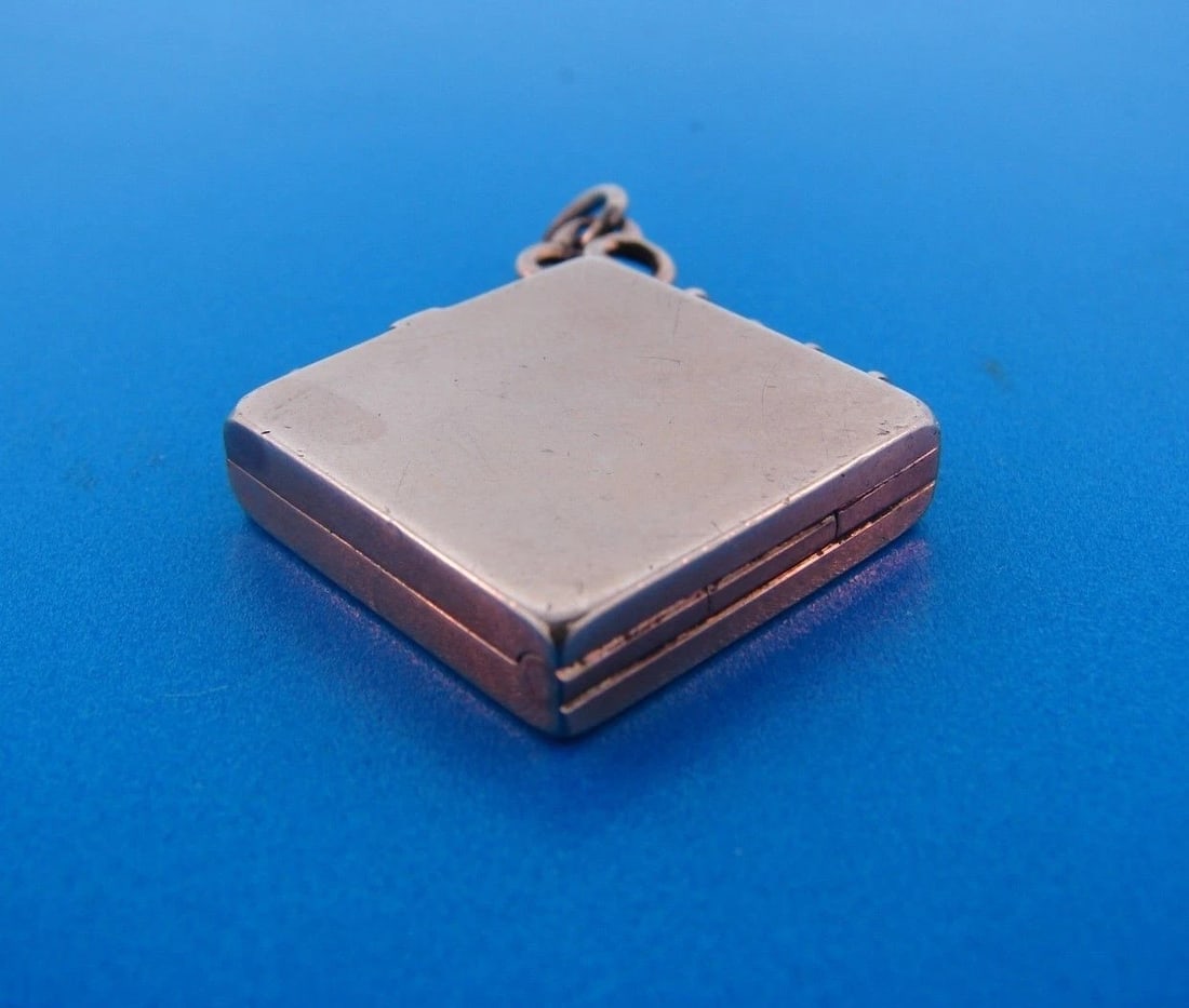 UNIQUE Victorian 10k Rose Gold Pendant/Charm - 2