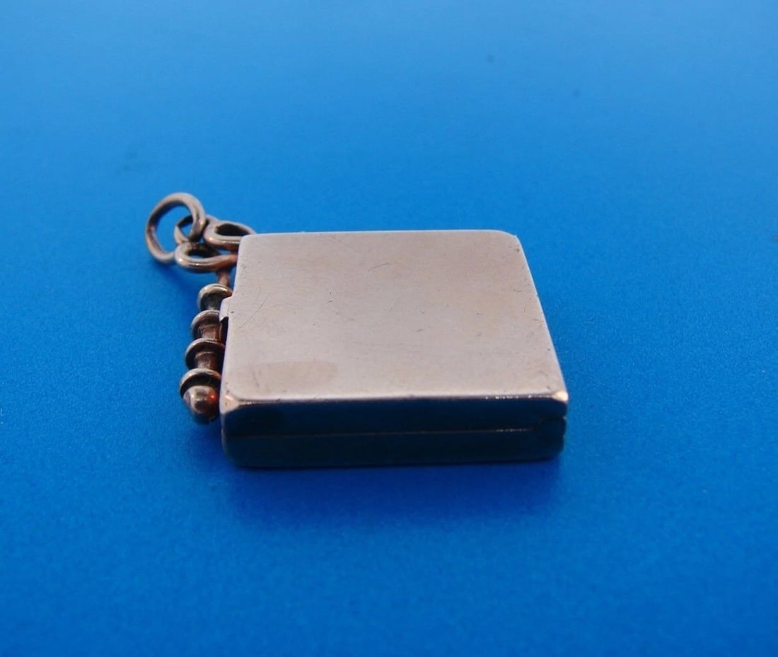 UNIQUE Victorian 10k Rose Gold Pendant/Charm - 3