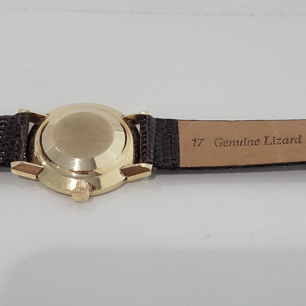 Omega Seamaster DeVille 14k Solid Gold 32mm Mens Automatic 1960s Vintage RA578 - 10