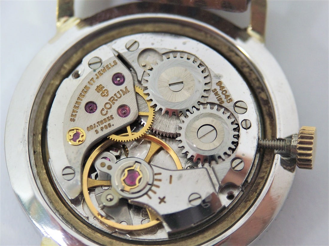 Solid 18k CORUM Ladies Watch 27307 with 1ct Diamonds FVS1* EXLNT* SERVICED - 12