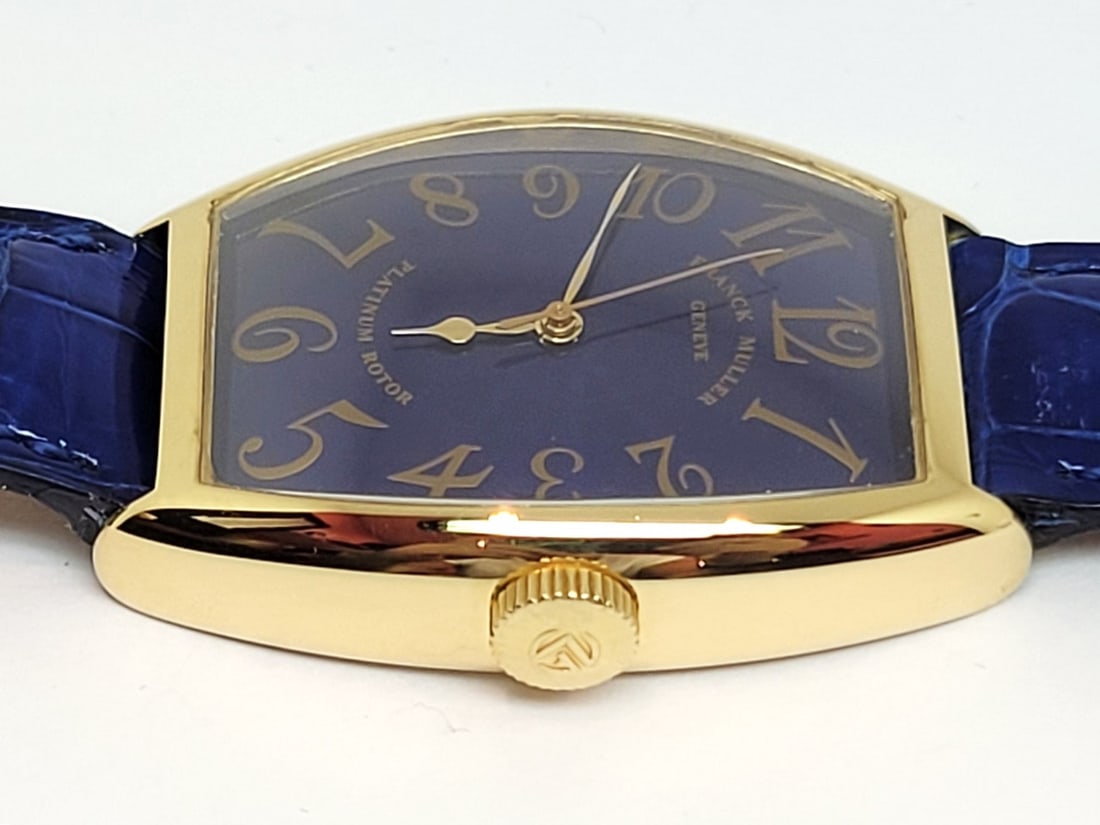 Solid 18k Rose Men's FRANCK MULLER Automatic Watch Ref 5850* EXLNT* RARE DIAL - 6