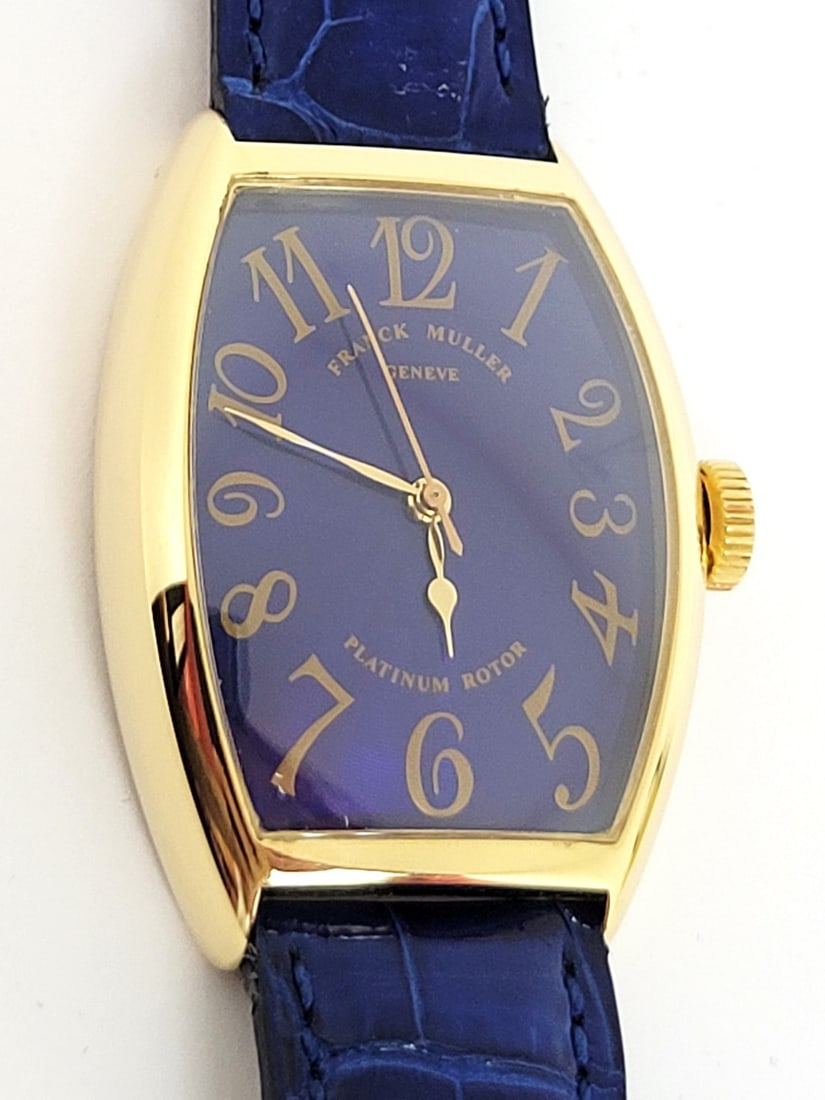 Solid 18k Rose Men's FRANCK MULLER Automatic Watch Ref 5850* EXLNT* RARE DIAL - 8