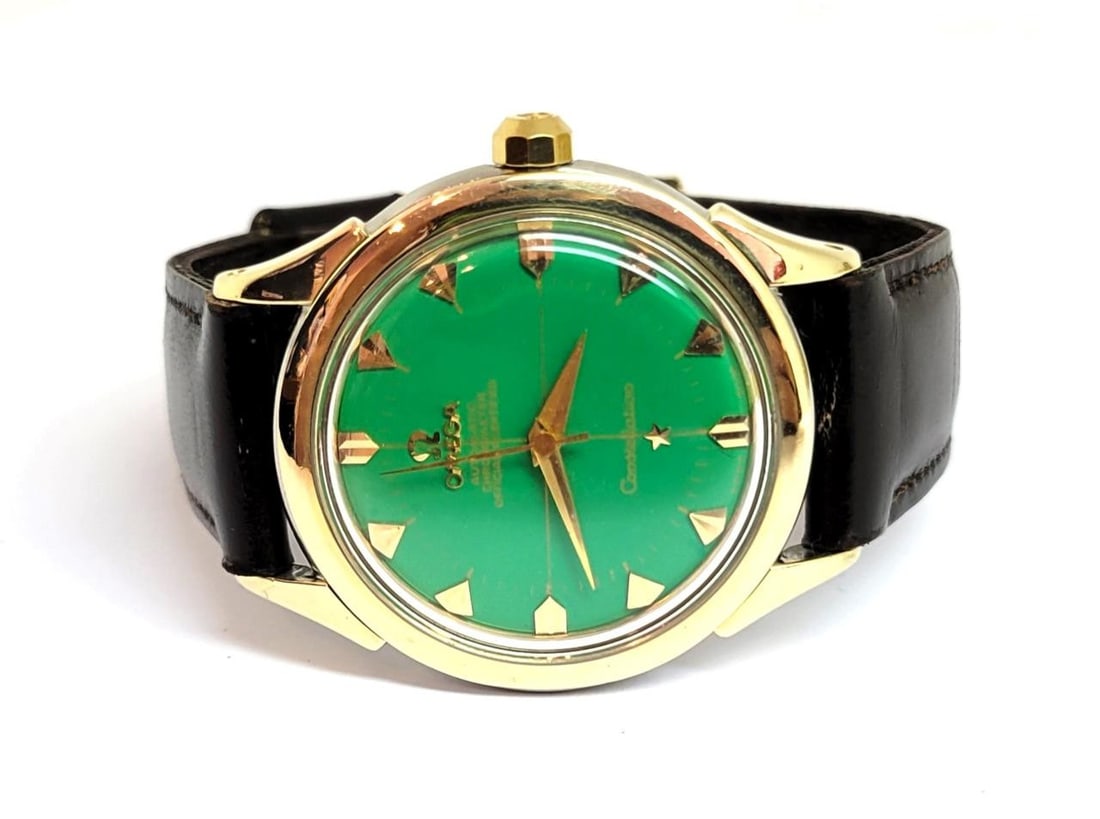 Vintage 14k Gold Cap OMEGA Constellation Automatic Watch Cal 501 2852 5 SC EXLNT - 6