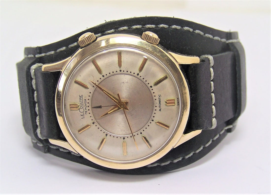 Vintage 10k GF JAEGER-LeCOULTRE Automatic MEMOVOX Alarm Watch Cal.K815 Ref 2517 - 2
