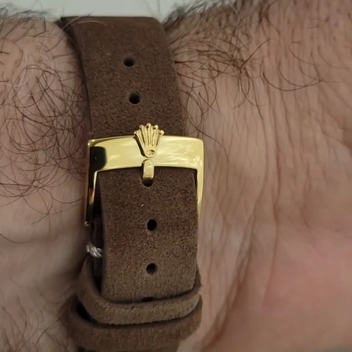 Rolex Oyster Ref 1601 Datejust 36mm 18k Gold SS 1970s Mens Automatic RA535B - 2