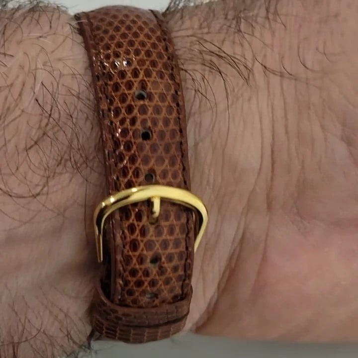 Omega cal 344 14k Gold Filled 32mm Mens 1950s Bumper Automatic Vintage RA581 - 2