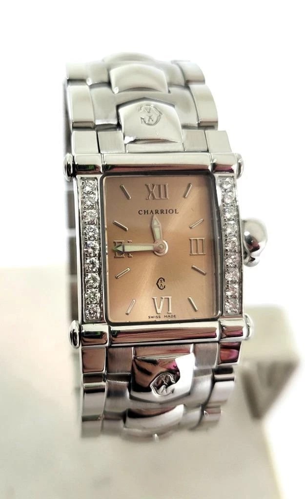 Ladies PHILIPPE CHARRIOL Columbus RARE W/ Diamonds Watch ref CCSTRM* EXLNT (1 of 12)
