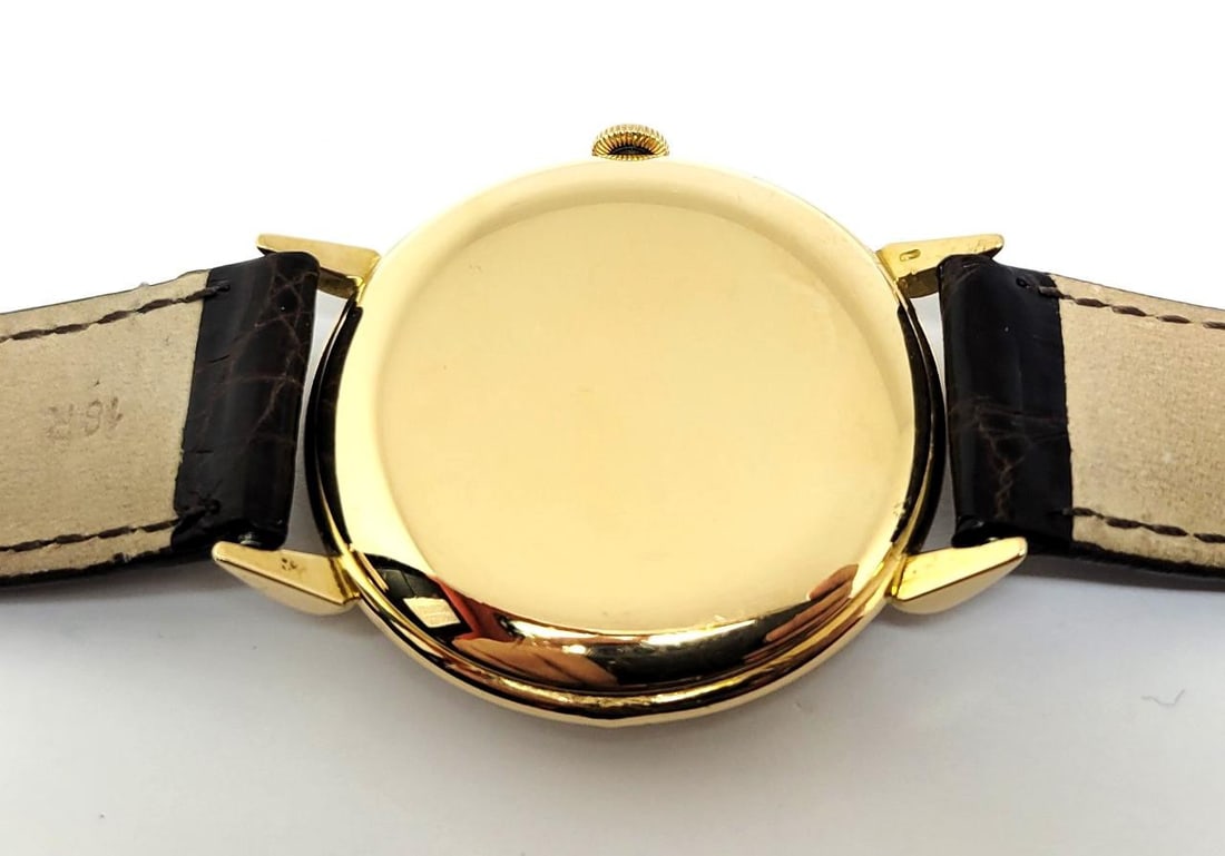 Vintage 18k Rose Gold IWC SHAFFHAUSEN Winding Watch 1950s Cal 89* CLAWS Logs - 11