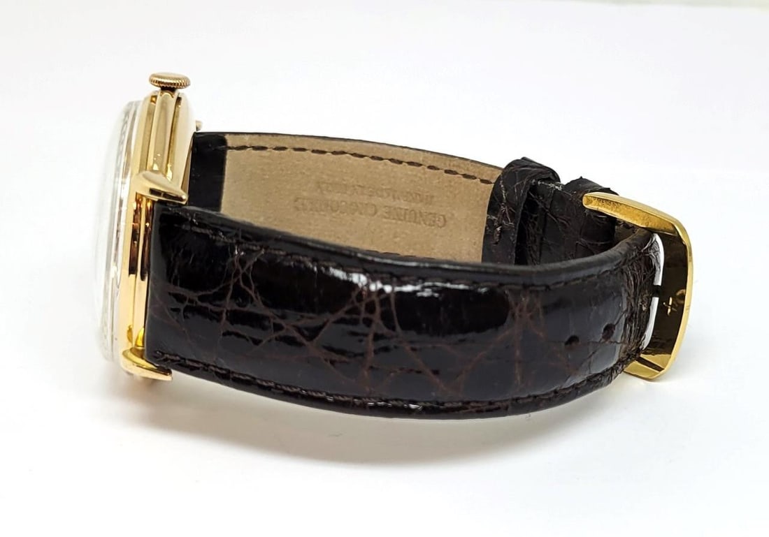 Vintage 18k Rose Gold IWC SHAFFHAUSEN Winding Watch 1950s Cal 89* CLAWS Logs - 4