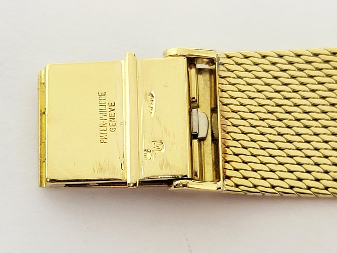 Vintage 18k Yellow Gold PATEK PHILIPPE Calatrava Winding Watch 3516 RARE* EXLNT - 12