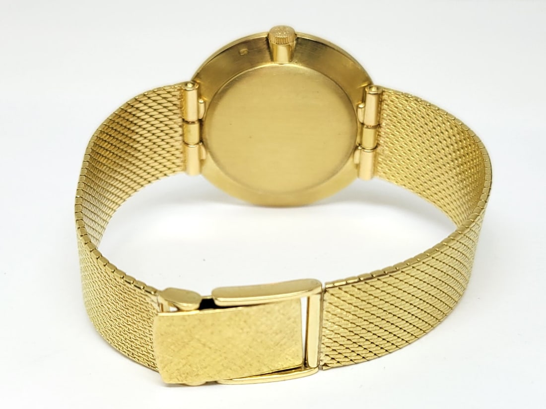 Vintage 18k Yellow Gold PATEK PHILIPPE Calatrava Winding Watch 3516 RARE* EXLNT - 4