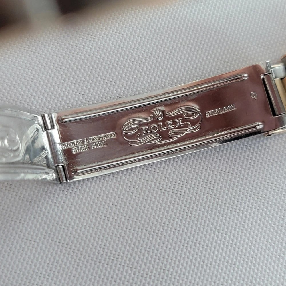 Rolex Oyster Perpetual 6581 34mm Mens 14k SS Rare 1960s Vintage Automatic RA665 - 10