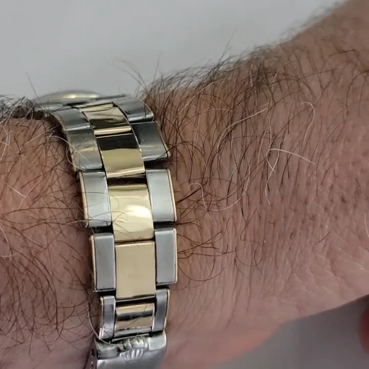 Rolex Oyster Perpetual 6581 34mm Mens 14k SS Rare 1960s Vintage Automatic RA665 - 2