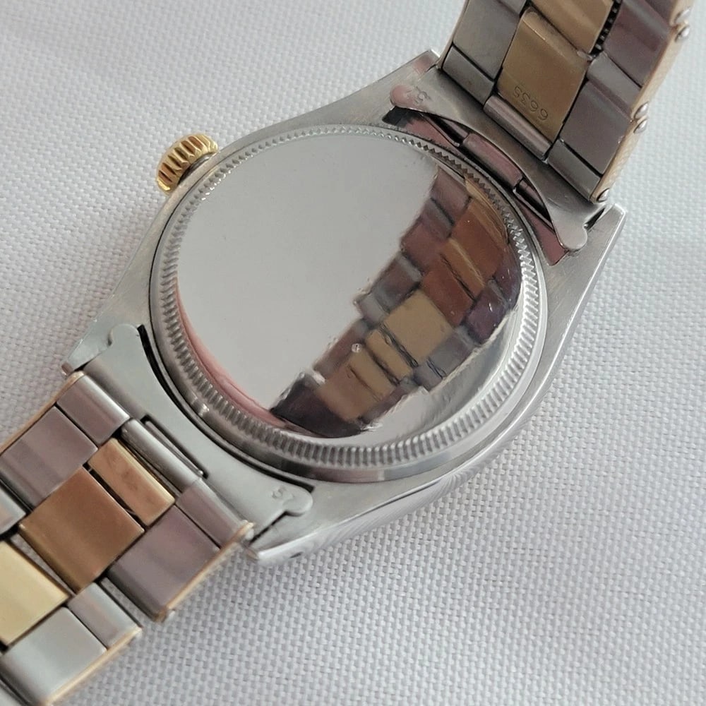 Rolex Oyster Perpetual 6581 34mm Mens 14k SS Rare 1960s Vintage Automatic RA665 - 9