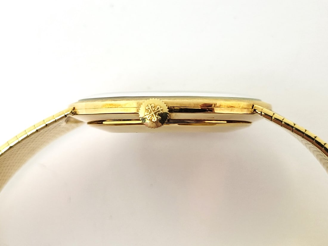 Vintage 18k Yellow Gold PATEK PHILIPPE Calatrava Winding Watch 3426.3* RARE - 6
