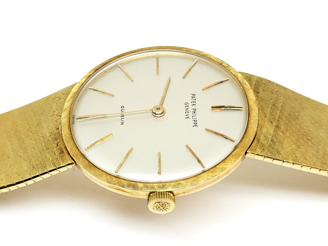Vintage 18k Yellow Gold PATEK PHILIPPE Calatrava Winding Watch 3426.3* RARE - 9
