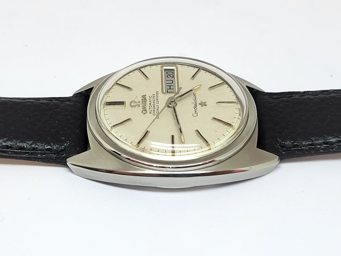 Vintage S/Steel OMEGA Constellation Automatic Day Date Watch Cal 751* 168019 - 7