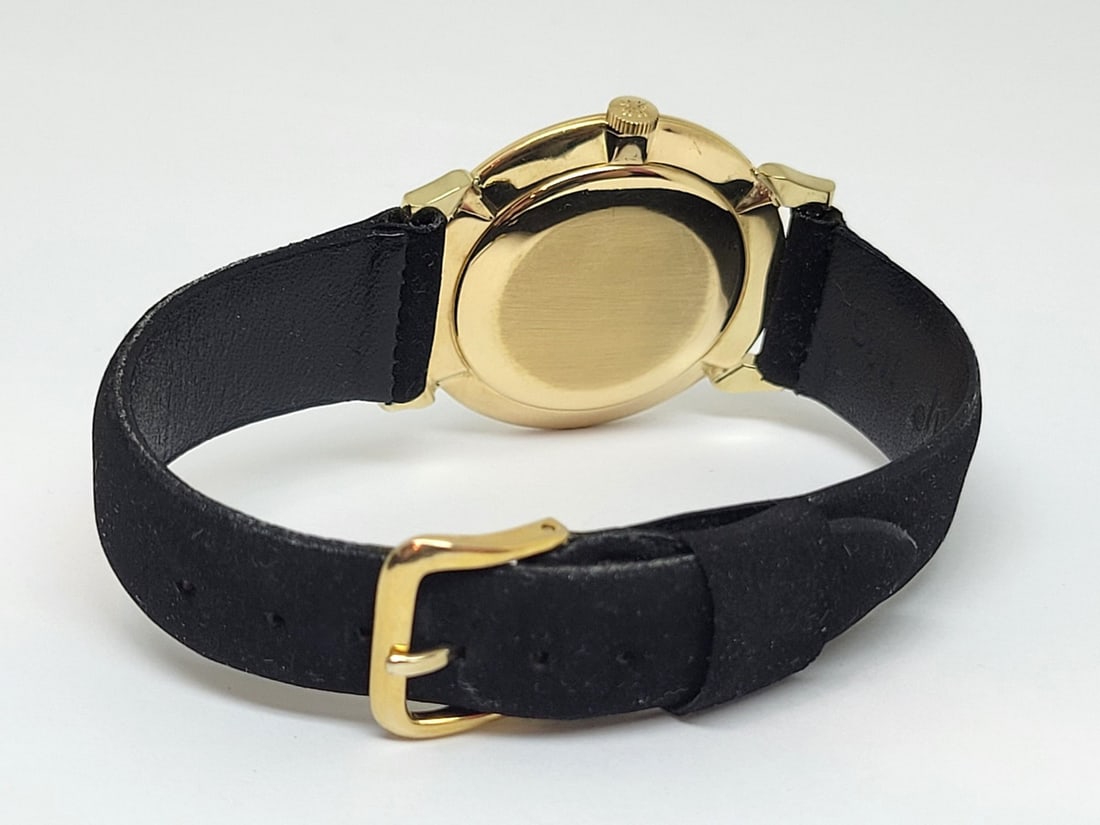 Vintage 18k PATEK PHILIPPE Men's Calatrava Winding Watch Ref 3562 1* RARE* EXLNT - 4