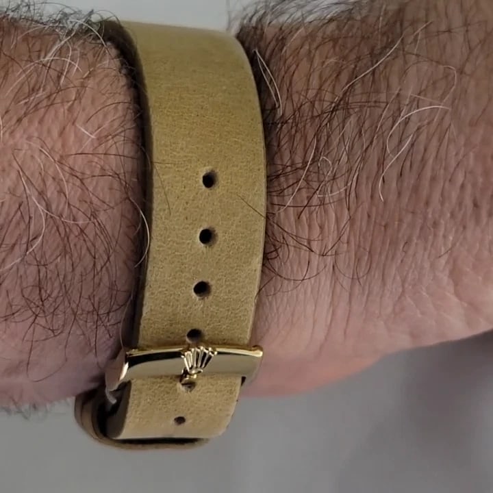 Rolex Oyster Perpetual Ref 6092 14k Solid Gold Mens 1950s Automatic RA657 - 2