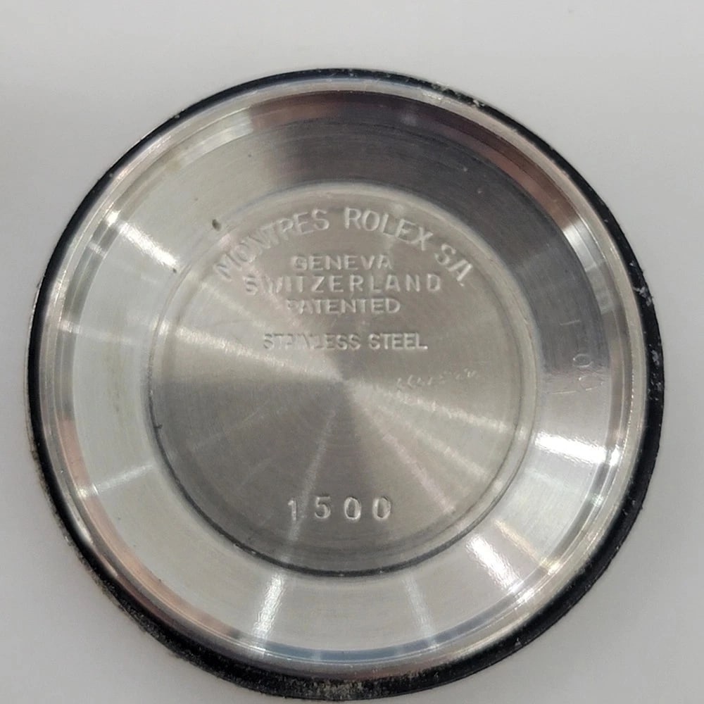 Rolex Oyster Perpetual Date 1500 35mm 14k Gold SS Mens 1970s Automatic RA624B - 12