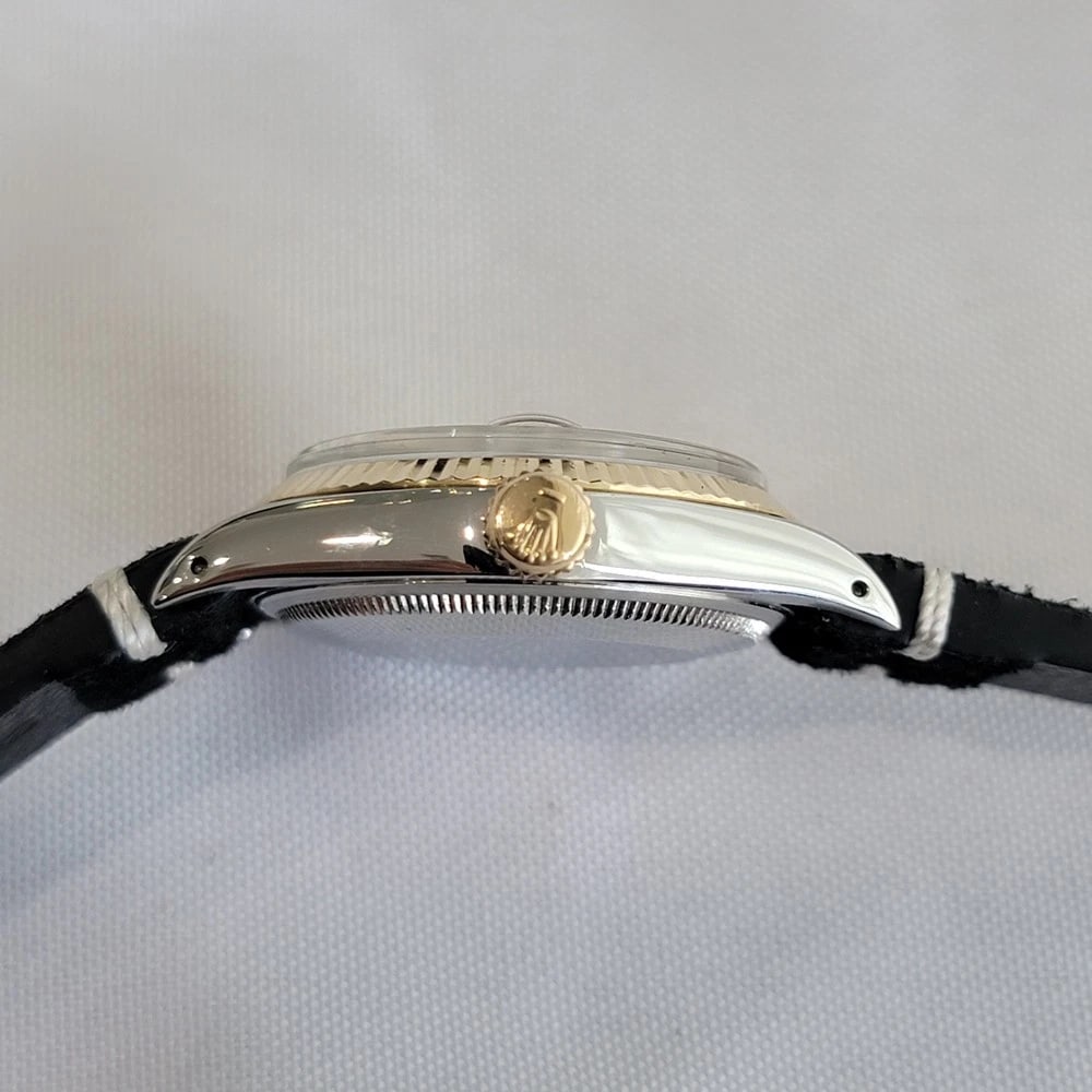 Rolex Oyster Perpetual Date 1500 35mm 14k Gold SS Mens 1970s Automatic RA624B - 9