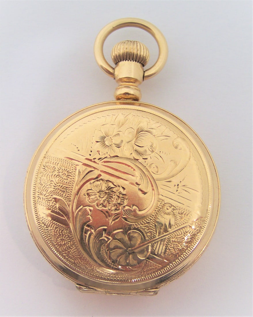 Antique 14K Gold CAMDEN Ladies Pocket watch c.1920s EXLNT* SERVICED (1 of 11)