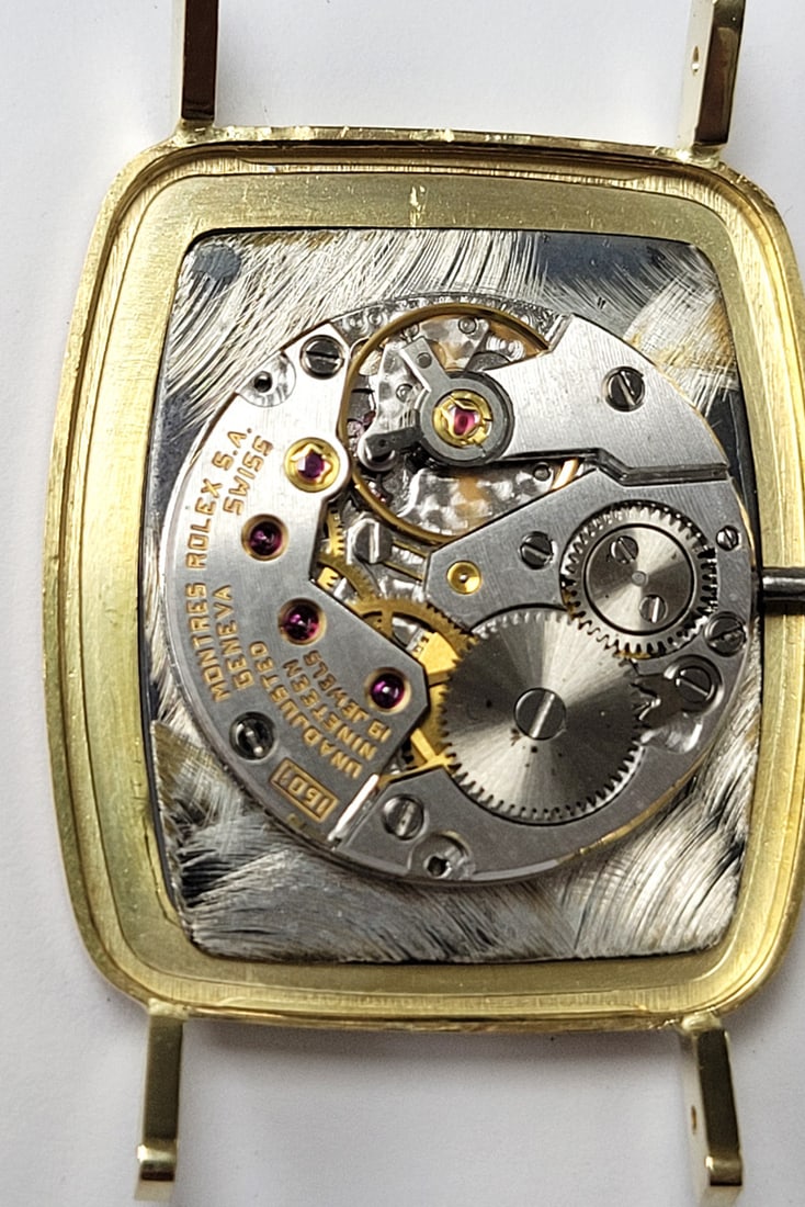 Vintage Men's 18k ROLEX CELLINI Winding Watch c.1976 Ref. 4087 31 EXLNT - 10