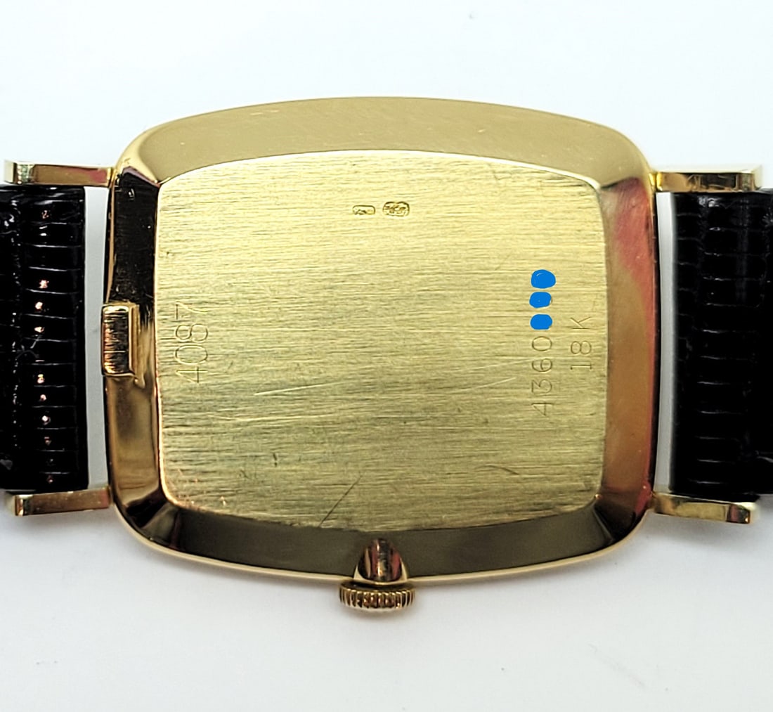 Vintage Men's 18k ROLEX CELLINI Winding Watch c.1976 Ref. 4087 31 EXLNT - 9