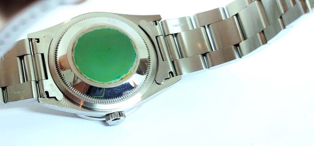 ROLEX DATEJUST Rose Roman Dial Automatic Watch w/DIAMOND BEZEL Ref.16200 c.2001 - 12